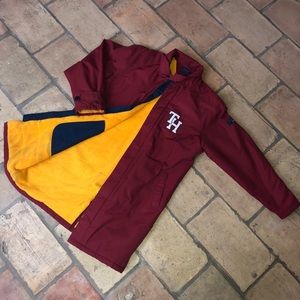 Vintage 90s Tommy Hilfiger Parka patchwork jacket